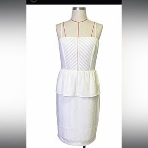 Gianni Bini Little White Dress Size 12 NWT
